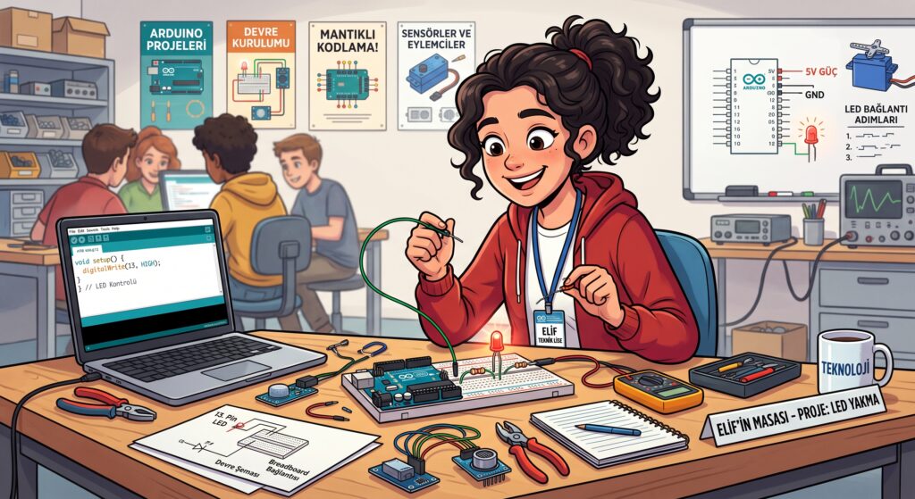 Arduino ile Elektronik Devre Kurulumu