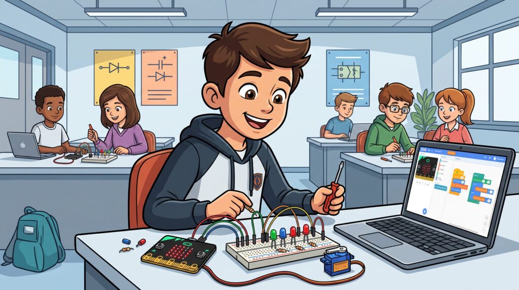 MICRO:BIT ile Elektronik Devre Kurulumu