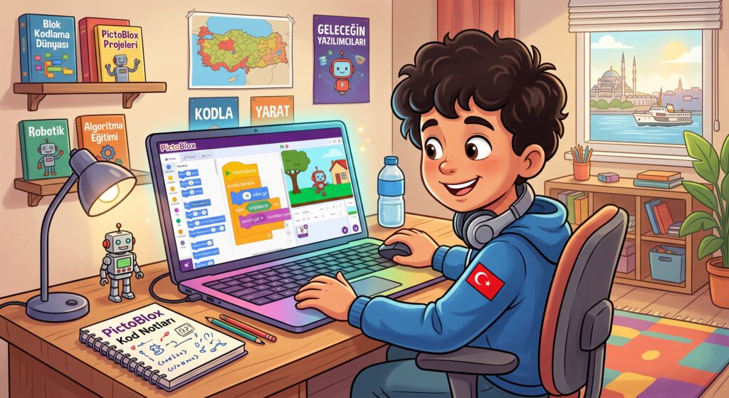 PictoBlox ile Blok Tabanlı Proje Geliştirme