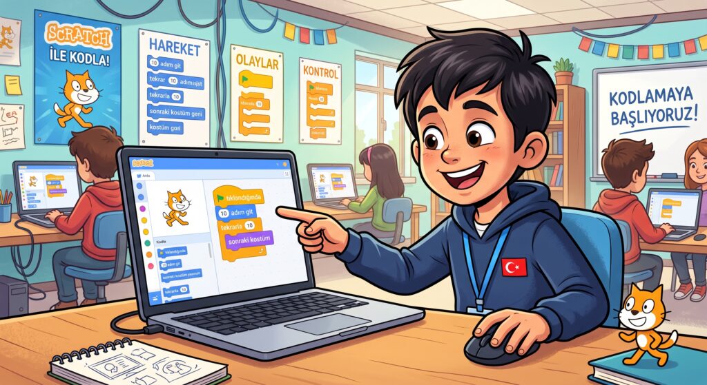 Scratch ile Blok Tabanlı Kodlama